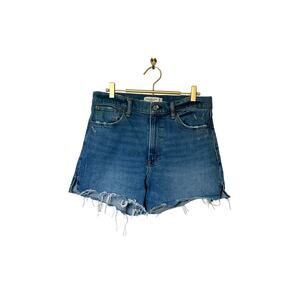 A&F The 4” Mom Denim Short High Rise- size 8/29
